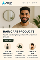 Productos profesionales para el cuidado del cabello Diseño de sitios web Agencia Web asequible Creación de soluciones comerciales en línea modernas y efectivas
