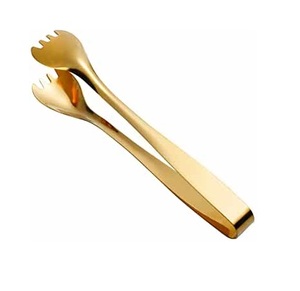 Nouveau design pince à sucre en laiton meilleur prix accessoires de cuisine Promotion barre en laiton doré pince à glaçons - Product Image 4