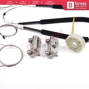 Kit de Reparación de Elevalunas BWR658, Puerta Delantera Derecha para Focus MK1 1998-2005, 4/5 Puertas, 1138214, Repuestos Bross, Hecho en Turquía - Product Image 4