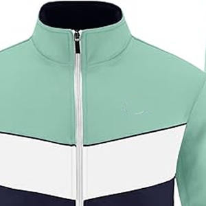 Ventes en gros de survêtements en coton 100% grande taille avec fermeture éclair, respirants, hiver, étiquette privée personnalisée, téléchargés par Dress Sports - Product Image 2