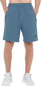 Shorts pour hommes Shorts de fitness respirants de haute qualité Shorts de fitness décontractés Nouveau modèle de conception Shorts d'entraînement de course Poches élastiques à la taille - Product Image 4