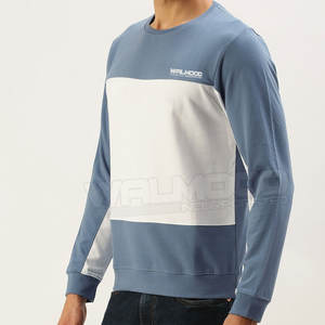 Vente en gros de vêtements pour hommes, sweat-shirt personnalisé de haute qualité, Design de couleur claire - Product Image 3