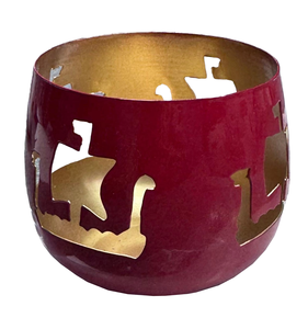 Nuevo soporte votivo de metal exclusivo para decoración del hogar y fiestas de Navidad - Product Image 6