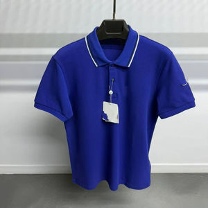 Camiseta de Algodón Lisa para Hombre, Manga Corta, Cuello en V, Casual, Transpirable, Ecológica, OEM, ODM, Logotipo Personalizado Bordado en la Parte Delantera, Lisa - Product Image 1