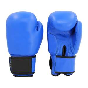 Gants de boxe professionnels en cuir PU de haute qualité pour adultes, avec fermeture à enfiler et évacuation de l'humidité pour le poignet - Vente en gros - Product Image 1