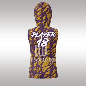 Uniformes de Fútbol Americano 7 contra 7 Personalizables con Estampado, Uniformes de Compresión con Capucha, Transpirables, 100% Poliéster, Antibacterianos, de Secado Rápido - Product Image 5