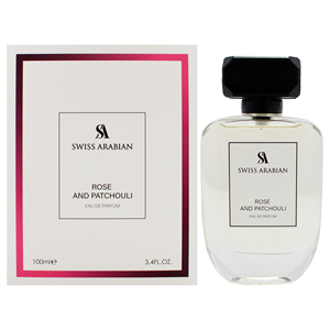 Per la rosa svizzera arabica e Patchouli 3.4 oz EDP Spray per le donne lavanda profumo per il corpo profumato in bottiglia di vetro - Product Image 1