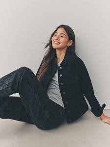 แจ็กเก็ตยีนส์ใส่ได้ทุกวันสำหรับผู้หญิงเสื้อนอกลำลองมีสไตล์ - Product Image 3