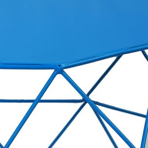 โต๊ะกาแฟโลหะสไตล์หรูหราตกแต่งด้วยมือเหมาะสำหรับการตกแต่งภายในบ้านร้านกาแฟและสำนักงาน - Product Image 3