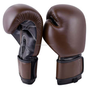 Guantes de Boxeo de Cuero con Logotipo Personalizado, Diferentes Tamaños para Entrenamiento al Aire Libre - Fabricante Privado - Product Image 1