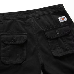 Pantalones cortos de carga con cierre de cordón de secado rápido transpirables para hombre de verano sólidos informales para exteriores - Product Image 4