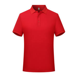 เสื้อโปโลผ้าฝ้าย100% ปักลายสำหรับผู้ชายเสื้อยืดกอล์ฟเสื้อโปโลแบบเรียบ - Product Image 2