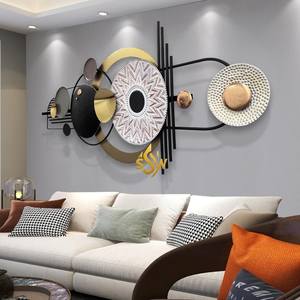 ศิลปะติดผนังแบบคลาสสิกคุณภาพดีที่สุดนักออกแบบใหม่ตกแต่งผนังโลหะสีสันสดใสสินค้าของขวัญแต่งงานจากเจ็ดท้องฟ้ามหัศจรรย์ - Product Image 1