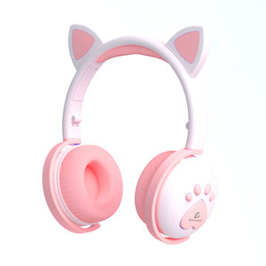 Cuffie Bluetooth con Orecchie da Gatto, Alta Fedeltà Audio, ANC, Over-Ear, Wireless, 5 Opzioni di Colore per Telefoni Cellulari e Uso DJ - Product Image 3