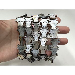 Perles en coquille de tête de vache noble en vrac - Product Image 6