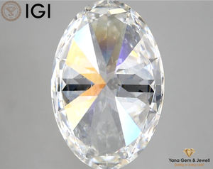 หินสำหรับปลูกในห้องแล็บเพื่อโอกาสพิเศษมีเพชร5.00กะรัต CVD เพชรบริสุทธิ์รูปทรงวงรีขนาด13.76มม. ก. มีความคมชัด VVS2 - Product Image 3