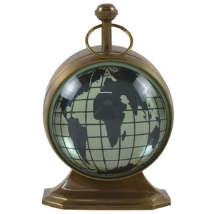 Cao theo yêu cầu phong cách Châu Âu Antique Vintage Retro Đồng hồ rèn sắt hai mặt đồng hồ cho bàn Bàn - Product Image 6