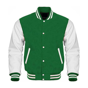 Oversize Leisure Custom Patch Embroidery Leather Sleeve <b>Baseball</b> Letterman Varsity <b>Jacket</b> <b>for</b> <b>Men</b> CollegeBaseballjacket <b>for</b> <b>men</b> - Product Image 3