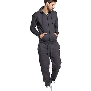 Ensemble de survêtements chauds 2 pièces brodés personnalisés pour hommes Survêtements de jogging pour l'hiver - Product Image 1