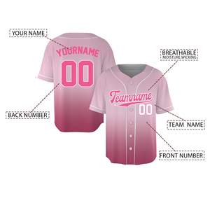 Camisetas personalizadas de softbol, béisbol, deportes, uniforme, camisetas transpirables, camisetas de béisbol personalizadas de Softbol - Product Image 3