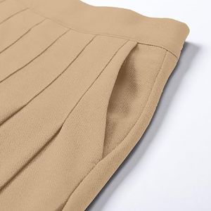 Jupe de tennis fitness à haute élasticité et à séchage rapide pour femmes jupes de tennis d'été personnalisées - Product Image 5