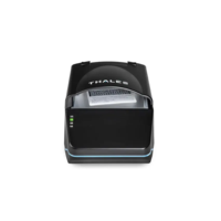 Scanner de documents manuel Thales Gemalto QS2000, interface USB, 400 dpi, CMOS, vitesse de numérisation de 2 secondes, noir, 24 bits