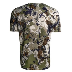 T-shirts de chasse pour hommes Bayer à manches courtes, respirants, imperméables et coupe-vent, qualité supérieure, vente en gros - Product Image 3