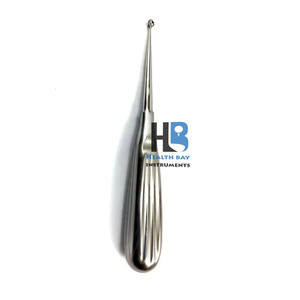 Curette à os Spratt Brun Curette à os de 17cm pour la fusion vertébrale Curette à os de 20cm Instrument orthopédique chirurgical pour la neurochirurgie et la chirurgie de la colonne vertébrale - Product Image 1