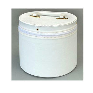 Maçonnique Regalia Fez Cap Case fez hat Case Mason en Imitation Noir Rouge Et Violet Cuir Avec Machine Brodé Emblème 2025 - Product Image 4