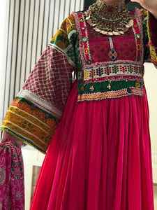 Robe vintage afghane avec broderie faite à la main Unique Antique confortable robe afghane robe Kuchi pour femmes vente en gros OEM - Product Image 3