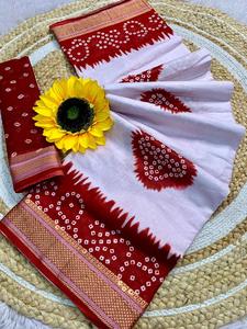 Atractivo algodón Mul con Patola diseño Sari mujer fabricante de moda de Surat a la tarifa más baja - Product Image 5