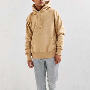 Sweat-shirts à capuche en molleton pour hommes, grande taille, 350 grammes, avec logo personnalisé brodé, coupe classique, tissage inversé, pour l'hiver - Product Image 5