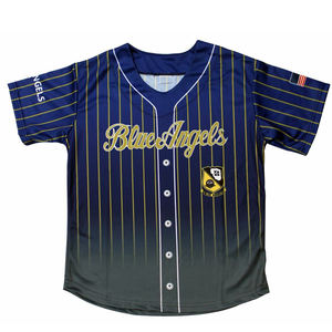Camiseta de béisbol sublimada Blue Angels de EE. UU. - Product Image 1