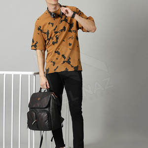 Fashionable Cotton/<b>Bamboo</b> <b>Fiber</b> Men's T Shirts Custom Design O-Neck High Quality Eco-Friendly Quick Dry Jersey <b>Fabric</b> Plain - Product Image 2