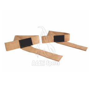 Sangles de levage en cuir personnalisées de qualité supérieure, légères, réglables et écologiques pour la salle de sport et l'équipement de musculation - Product Image 1