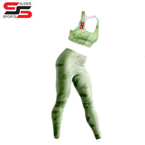 Hot Selling Active Wear Women Full Length Sublimated Printed Running Gym Workout <b>Yoga</b> Legging - Product Image 1