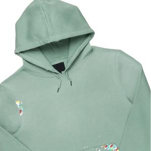 Chándal acampanado de calidad superior para hombre, ropa de entrenamiento deportivo de verano cómoda y elegante, con capucha de talla grande, peso pesado - Product Image 6