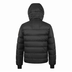 Veste en polyester doudoune veste d'hiver matelassée chaude coupe-vent anti-rides fabriquée en usine - Product Image 2