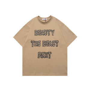 Conception de vêtements maçonniques personnalisés impression col rond demi-manches hommes Alphabet col rond T-shirts acheter respirant hommes T-shirt - Product Image 3