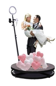 115cm Slow Motion Selfie Spin 360 Photo Booth Spinner Indoor <b>Hologram</b> <b>Equipment</b> for 360 Photos Sharing - Product Image 3