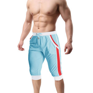 Trajes de Baño para Hombre con Logotipo Personalizado, 16 Colores, Secado Rápido, Transpirable, Impermeable, Shorts de Baño para Exteriores con Malla y Encaje - Product Image 5