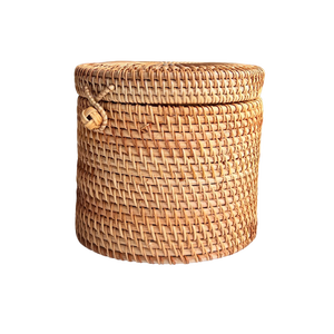 Boîtes à mouchoirs en gros, style vintage compétitif, artisanat artisanal, emballage personnalisé, personnalisable, durable, en bambou brun en colonne - Product Image 1