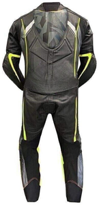 Traje de carreras de cuero para motocicleta, equipo de jinete profesional, ropa de protección duradera, ropa de rendimiento de pista cosida Premium - Product Image 6