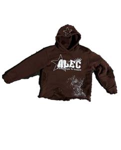 Fabricants Pour Vêtements Douaniers Sweat à Capuche en Coton Brodé à Bord Brut avec Patch Applique Broderie Sweats à Capuche Couleur Unisexe Pour Hommes - Product Image 3