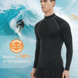 ชุดป้องกันผื่นคันสำหรับผู้ชายชุดป้องกันผื่นสีทึบมีฉลากส่วนตัว - Product Image 3