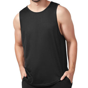 Camisetas de Tirantes Deportivas Transpirables con Diseño Personalizado para Hombre, 100% Poliéster Sublimado, Chaleco para Correr, Camiseta de Entrenamiento - Product Image 2