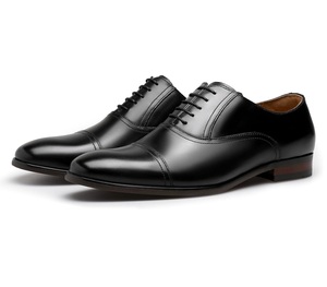 Top Selling Flat Anti Slip Fancy <b>Wedding</b> Footwear Pu Leather Shoes Black Color Workout <b>Dress</b> Boots Gents Party Wear Leather Shoe - Product Image 1