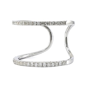 Bijoux d'usine chinoise : Meilleures ventes, qualité supérieure, or blanc massif 18 carats, diamant naturel taille brillant, classique pour fiançailles, fêtes et mariages - Product Image 4