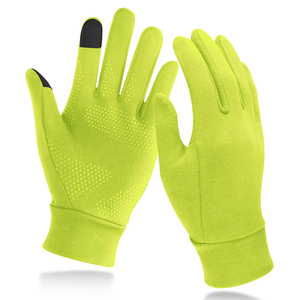 Gants de course élégants en tissu respirant, en polyester et élasthanne, meilleure adhérence, vêtements de sport actifs, gants de course - Product Image 5