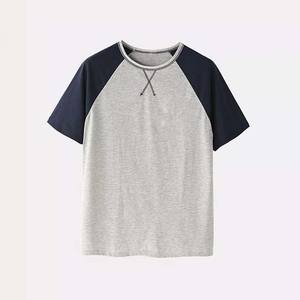 เซ็ตเสื้อกีฬาและกางเกงขาสั้นสำหรับผู้ชายเสื้อผ้าคอตตอนสำหรับวิ่งโลโก้ตามสั่งฤดูร้อน - Product Image 5